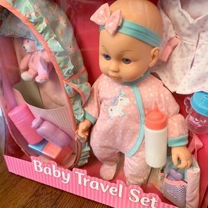 Uneeda Baby Doll Travel Set